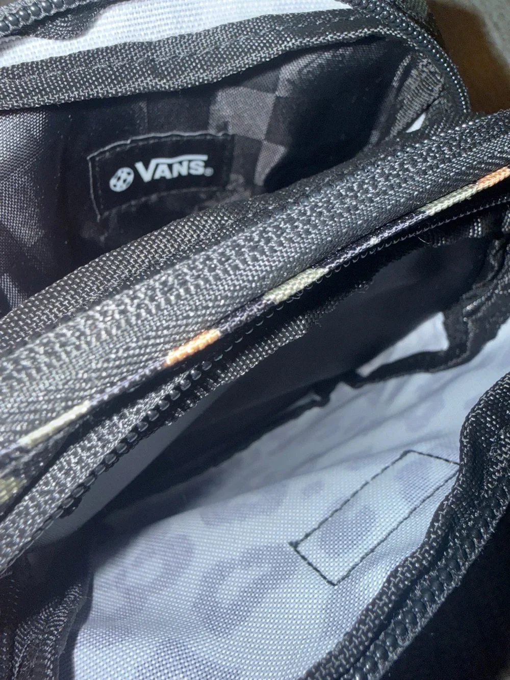 Vans- Leopard Print Crossbody Bag - Olive and Tan Accents